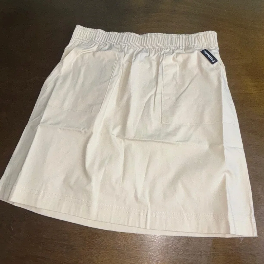 Girls L 12-13Yrs Khaki Skirt - Converse NWT School Uniform Active Outdoor Girls